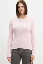 Svetr Hollister Co. dámský, růžová barva, KI350-5305-601