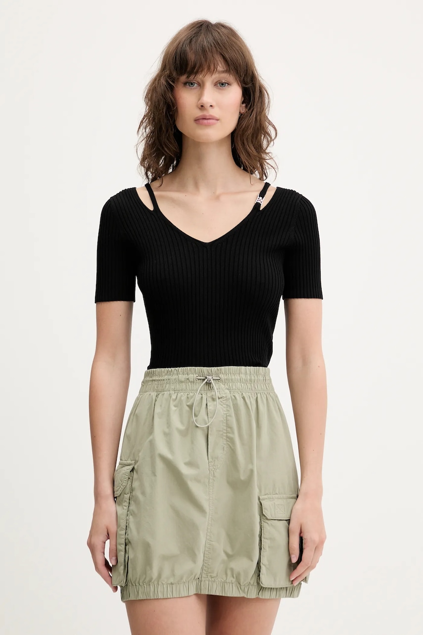 Svetr HUGO dámský, černá barva, 50538223