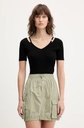 Svetr HUGO dámský, černá barva, 50538223