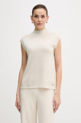 Svetr Joseph Ribkoff dámský, béžová barva, s pologolfem, 254935