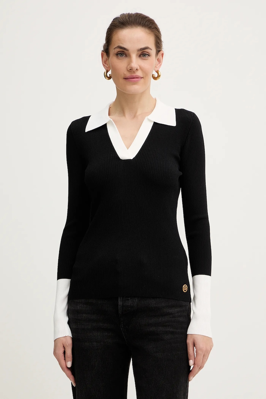 Svetr Karl Lagerfeld dámský, černá barva, A4W18043