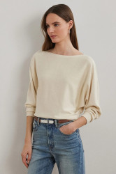 Svetr Lauren Ralph Lauren dámský, béžová barva, 200933718