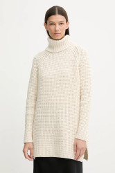 Svetr Marc O'Polo dámský, béžová barva, s golfem, 5000007659