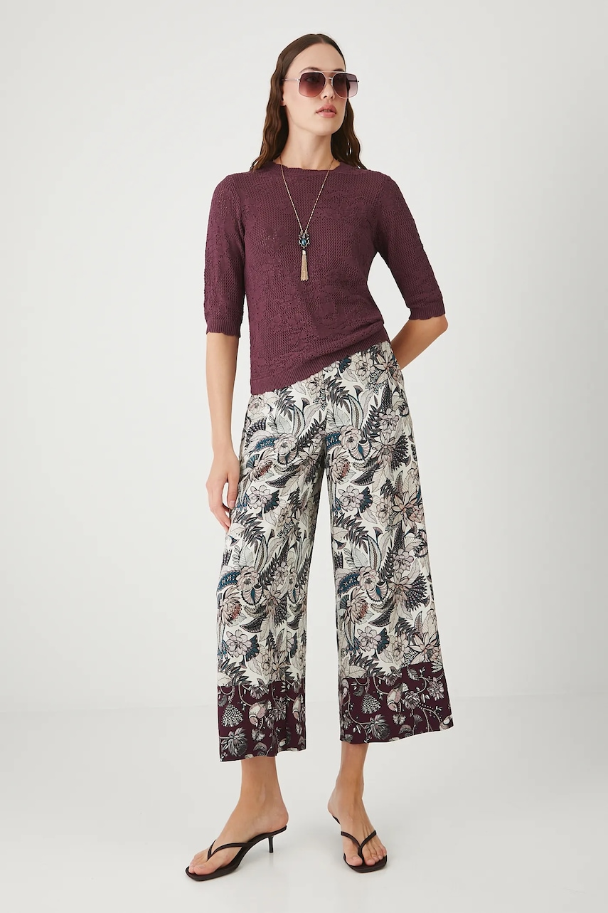 Svetr Medicine dámský, fialová barva