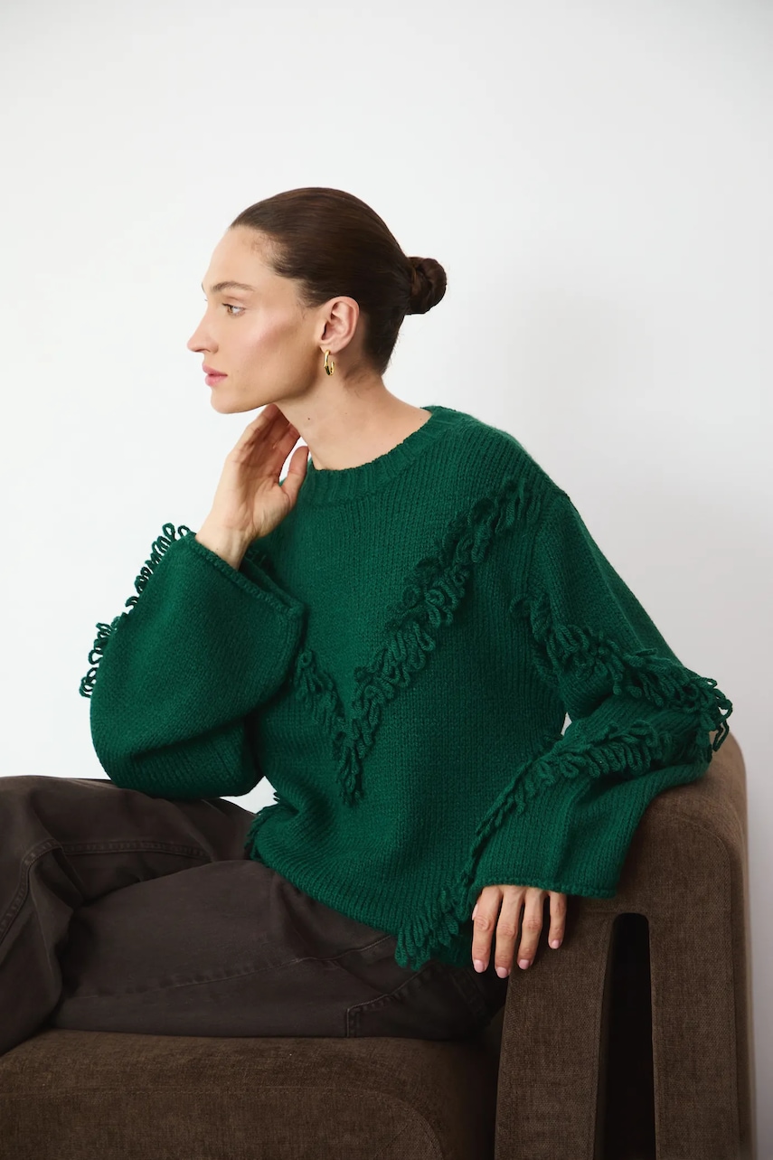 Svetr Medicine dámský, tyrkysová barva