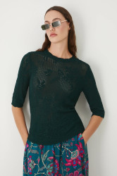 Svetr Medicine dámský, zelená barva