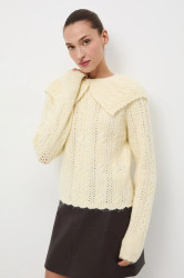 Svetr Medicine dámský, žlutá barva