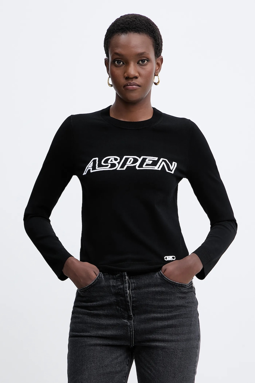 Svetr MICHAEL Michael Kors dámský, černá barva, MF561CK33D