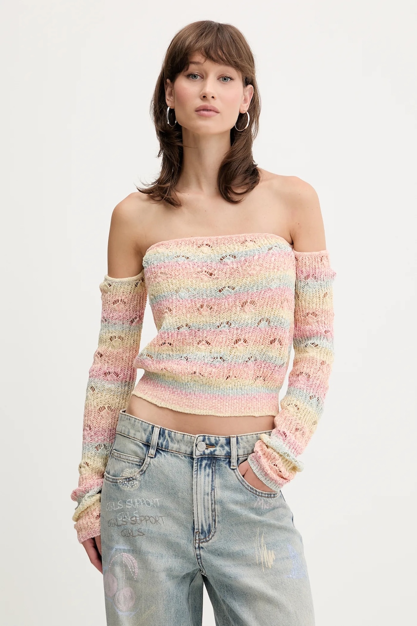 Svetr Miss Sixty dámský, žlutá barva, 6S2RJ06700