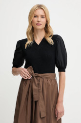 Svetr MM MAINE dámský, černá barva, 2526366057600