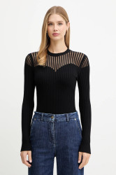 Svetr Morgan dámský, černá barva, MAMDO