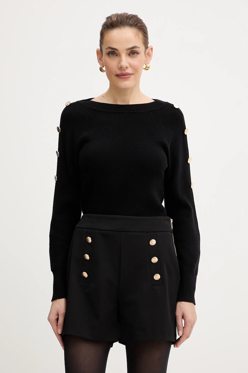 Svetr Morgan dámský, černá barva, MTECNA