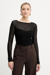 Svetr Patrizia Pepe dámský, černá barva, 8K0305 K143