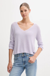 Svetr Pepe Jeans dámský, fialová barva, PL702309