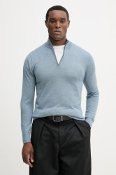 Svetr s přídavkem hedvábí Hackett London