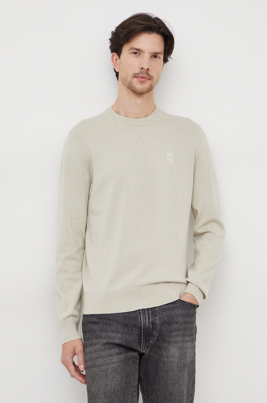 Svetr s příměsí kašmíru BOSS CASUAL