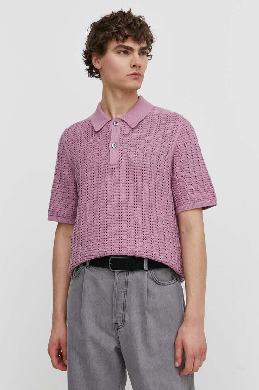 Svetr s příměsí lnu Samsoe Samsoe SALEON