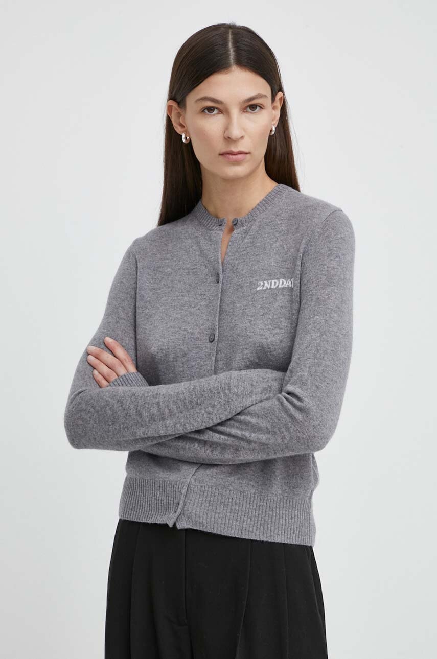 Svetr s příměsí vlny 2NDDAY 2ND Vinny TT - Soft Wool Blen