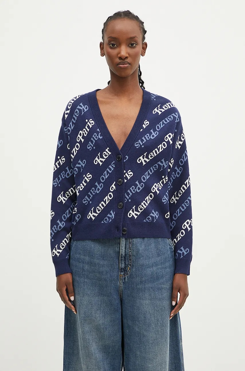 Svetr s příměsí vlny Kenzo by Verdy Cardigan