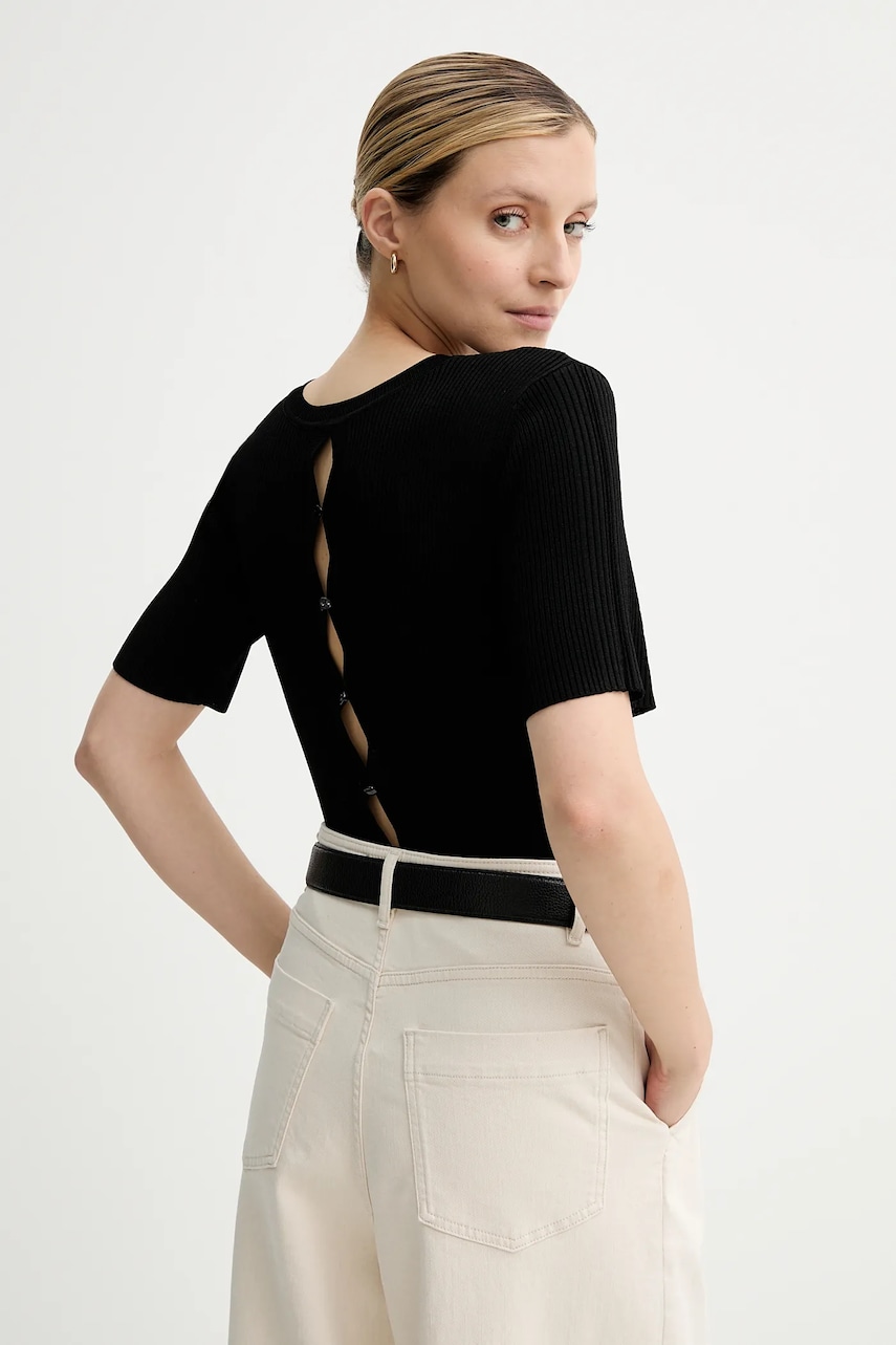 Svetr Sessun dámský, černá barva, 25109030