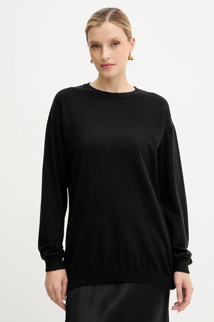 Svetr Silvian Heach BENITEZ dámský, černá barva, GPA25553MA