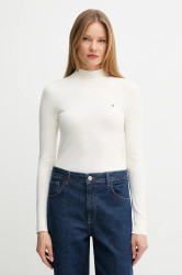 Svetr Tommy Hilfiger dámský, béžová barva, WW0WW47462