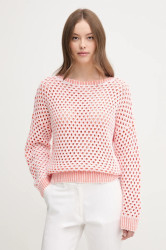 Svetr United Colors of Benetton dámský, oranžová barva, 1194E10D9