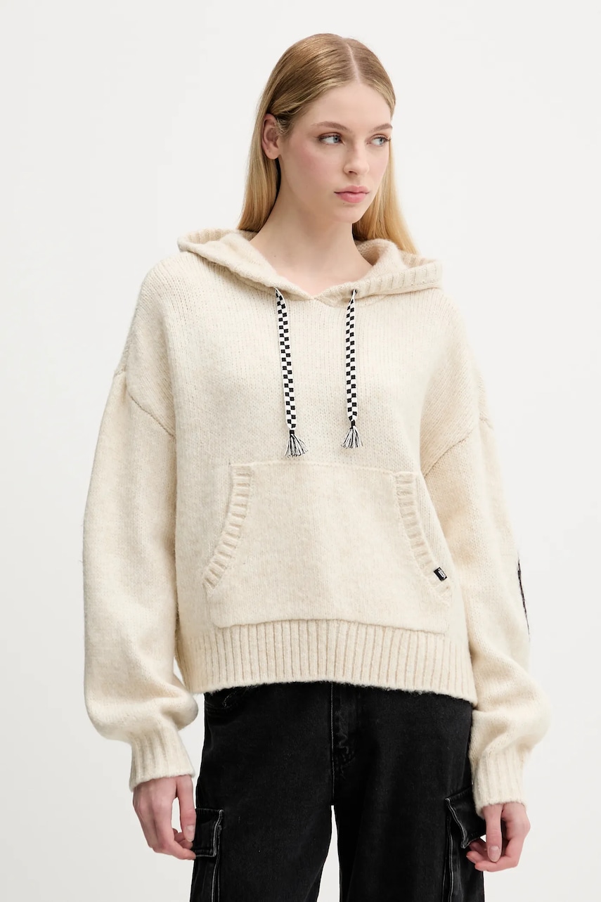 Svetr Vans dámský, béžová barva, VN000R52FS81