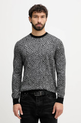 Svetr z hedvábné směsi Guess JARROD