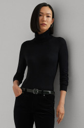 Svetr z hedvábné směsi Lauren Ralph Lauren