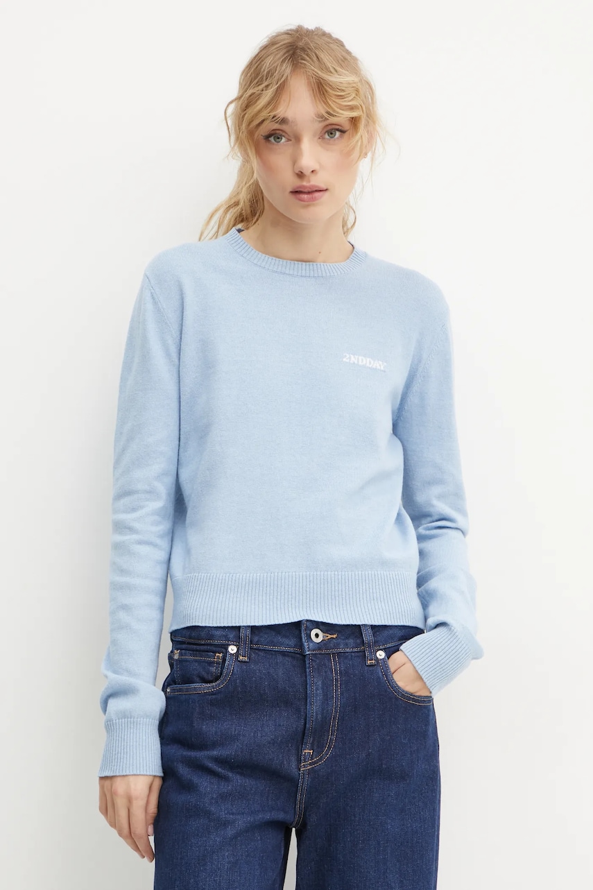 Svetr z vlněné směsi 2NDDAY Lance