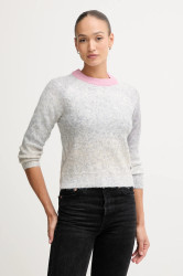 Svetr z vlněné směsi Pepe Jeans dámský, šedá barva, PL7000047