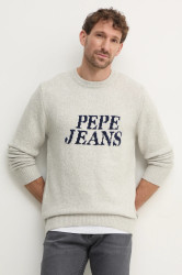 Svetr z vlněné směsi Pepe Jeans LUKA