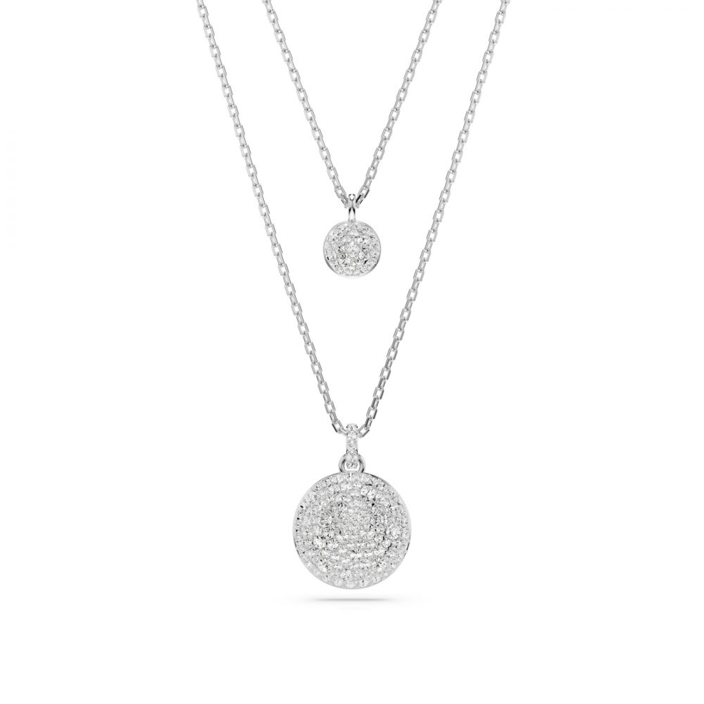 Swarovski Dvojitý náhrdelník se zirkony Meteora 5684244