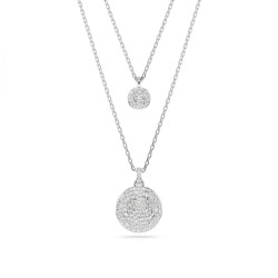 Swarovski Dvojitý náhrdelník se zirkony Meteora 5684244