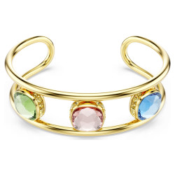 Swarovski Luxusní pevný náramek s krystaly Chroma 5705836 16,4 cm