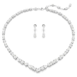 Swarovski Luxusní sada šperků Mesmera Tennis 5674306 (náhrdelník, náušnice)