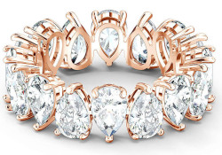 Swarovski Luxusní třpytivý prsten Vittore 5586163 55 mm