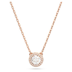 Swarovski Oslnivý bronzový náhrdelník se Swarovski krystalem Constella 5636272