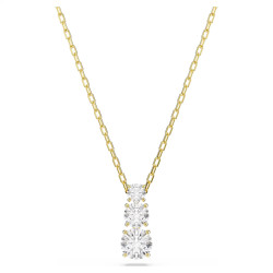 Swarovski Pozlacený náhrdelník s třpytivým přívěskem Stilla Attract 5723298