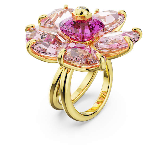 Swarovski Překrásný prsten se Swarovski krystaly Florere 5650564 50 mm