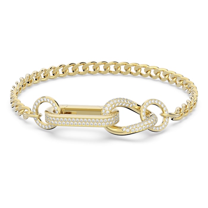 Swarovski Slušivý náramek se Swarovski krystaly Dextera 5636739 15,5 cm - S