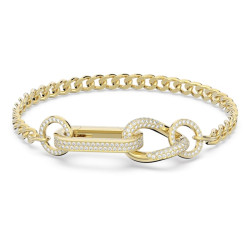 Swarovski Slušivý náramek se Swarovski krystaly Dextera 5636739 15,5 cm - S