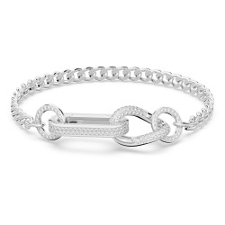Swarovski Slušivý náramek se Swarovski krystaly Dextera 5642597 19,5 cm