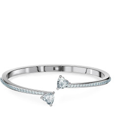 Swarovski Třpytivý pevný náramek Mesmera 5518814 S - 5,4 cm