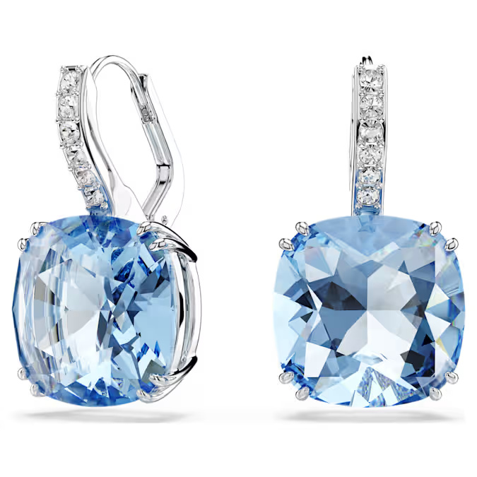 Swarovski Visací náušnice s modrými krystaly Millenia 5756150