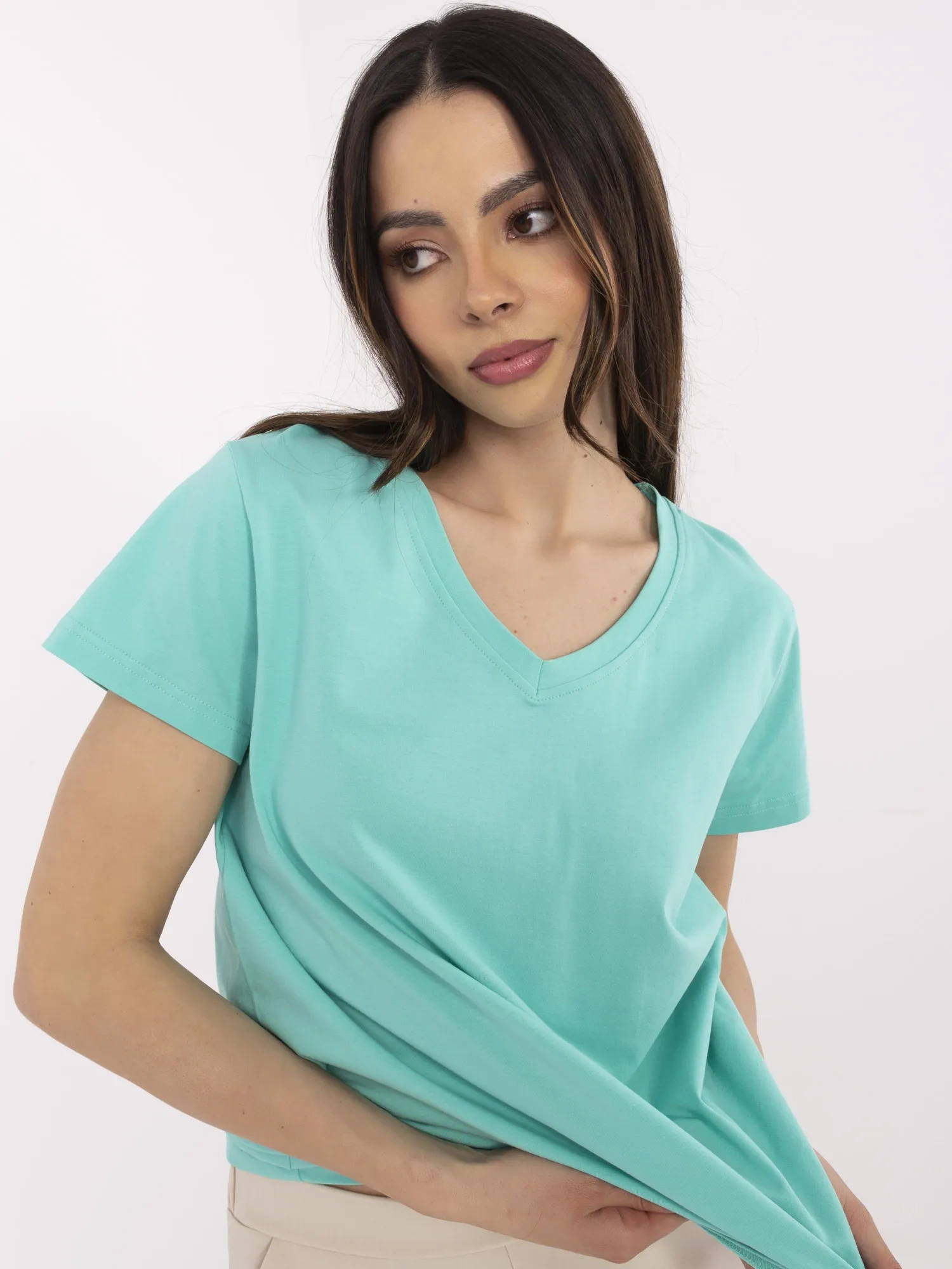 T-shirt-CLM-TS-1639.12-turquoise