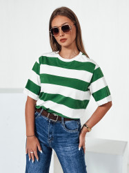 T-shirt damski ALMIN zielony Dstreet