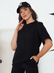 T-shirt damski SWAN czarna Dstreet