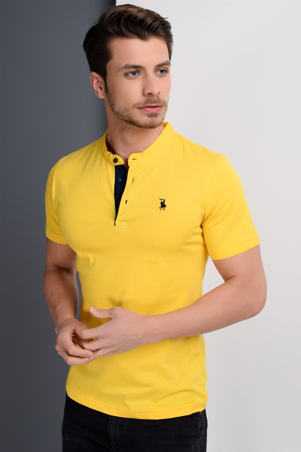 T8560 DEWBERRY T-SHIRT-YELLOW
